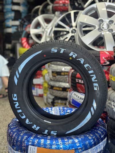All sizes tyres available in white letters