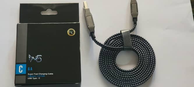 M5 Nitro Cable – 4-in-1 100W Fast Charging & Data Cable