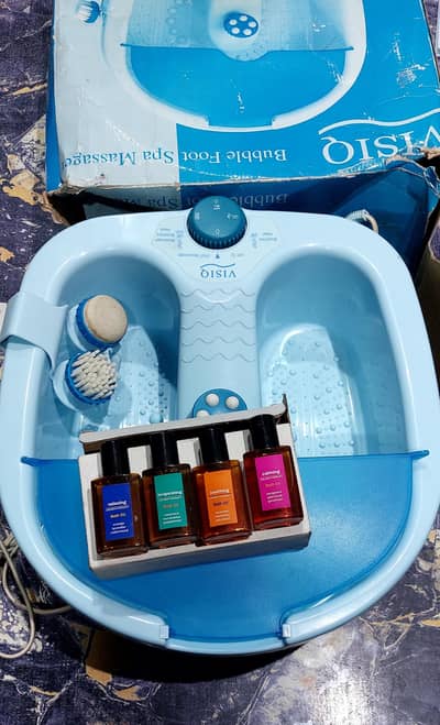 massag  oil foot spa