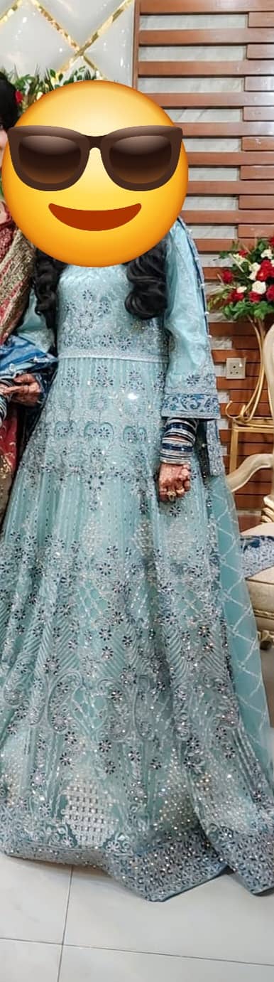 Valima bridal dress (one time used only)