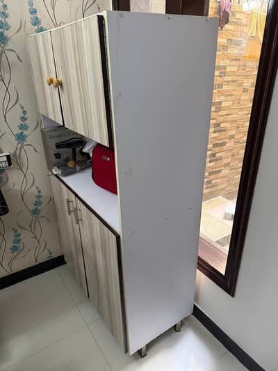 Storage Cabinet / Wooden Utility Cabinet – Excellent Condition