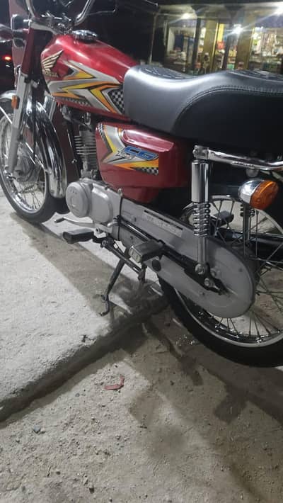 Honda 125  model 2024 shift 2025