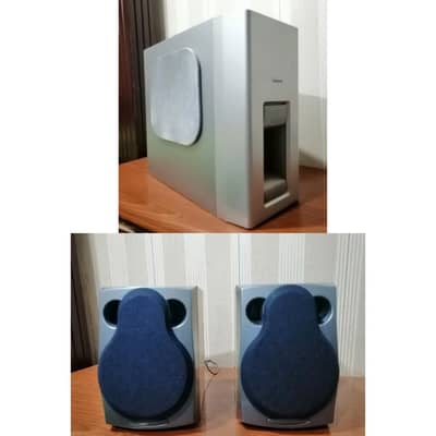 Thomson subwoofer/ bookshelf speaker