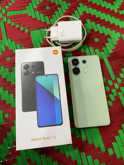 Redmi note 13----8/256,gb memory with complete box set