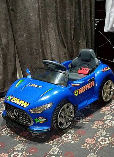 kids electric ride on car with remote control and self oppretid