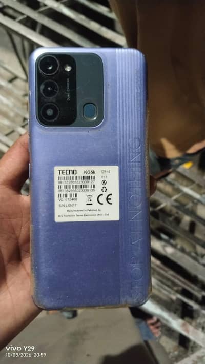 Tecno spark 8c original charger Sath hai