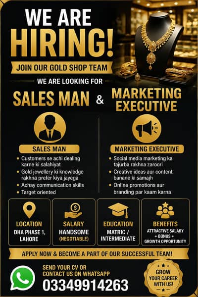 Job in dha phase 1
