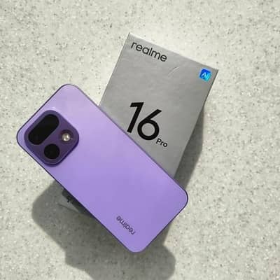 Realme 16 pro 12+14gb 512gb  full box new condition