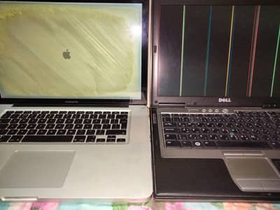 Apple Mac ,  Dell Laptops