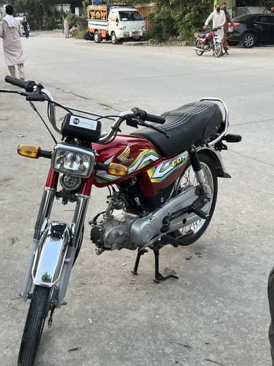 Honda cd70 2023 Islamabad registered