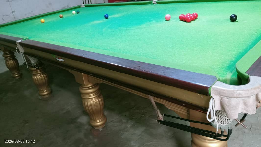 snooker table 2