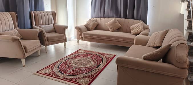 Luxury 7-Seater Sofa Set for Sale – Excellent Condition