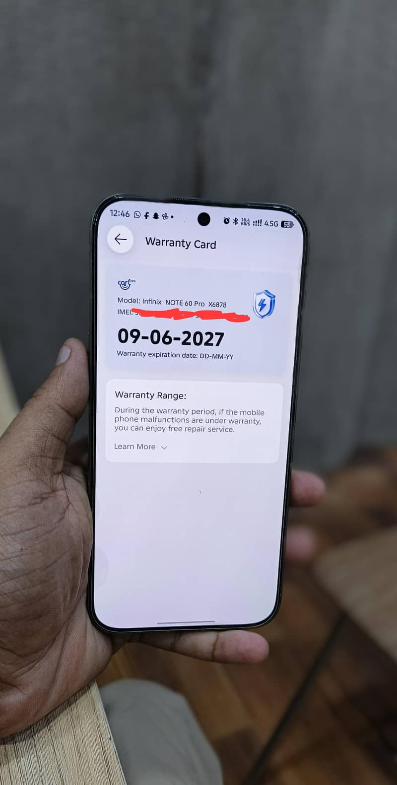Infinix Note 60 pro 4
