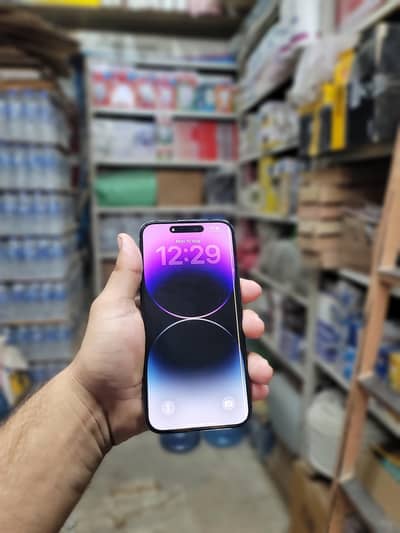 iPhone 14 Pro Max 256GB Factory Unlocked LLA – 100% Battery