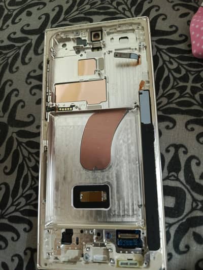 Samsung S23 ultra Ring silver in neat condition