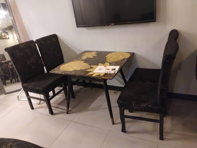 Restaurant dining table sets x4 0