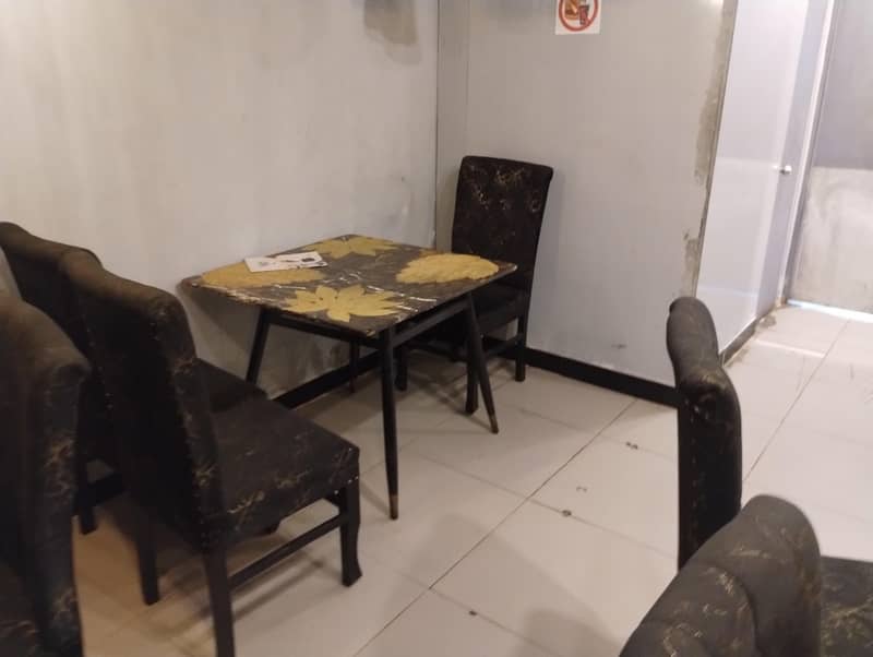 Restaurant dining table sets x4 3