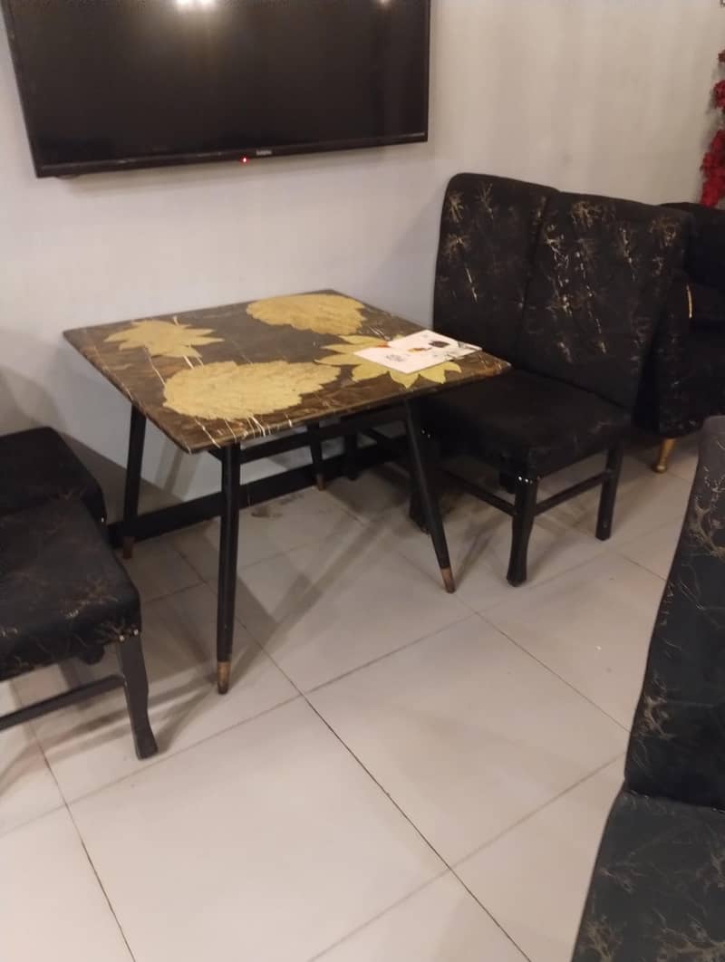 Restaurant dining table sets x4 4