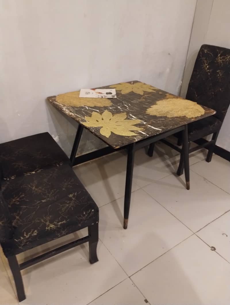 Restaurant dining table sets x4 6