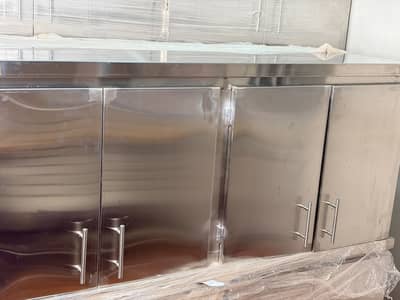 kitchen stainless steel cabinets 6 pieces