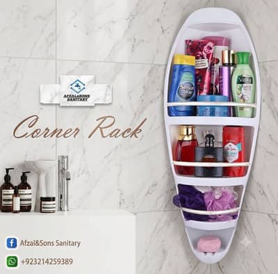 Corner pure ABS material shelfs