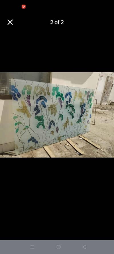 wall glass imported