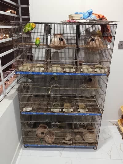 9 portion cage