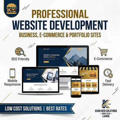 Professional Website Development Services | E-Commerce & Business Webs