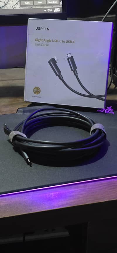 UGREEN 5m VR Link Cable (Right Angle USB-C to C) - With Box