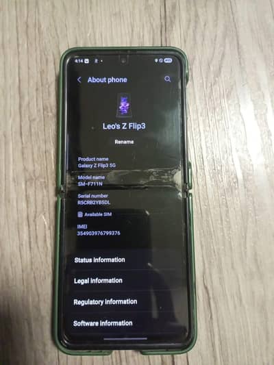 Galaxy Z flip 3