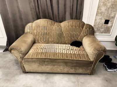 Pure wood sofa