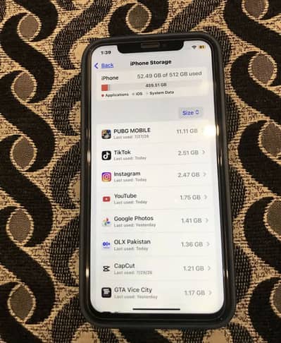 Apple iPhone XS 512 non pta read add