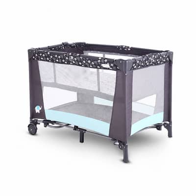 Baby Cot & Playpen with Diaper platform & Mosquito Net (Just Box Open)