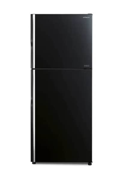 Hitachi Refrigerator Glass black