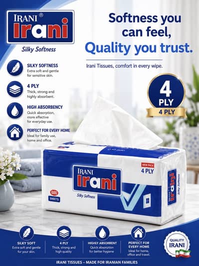 Best products and irani tissue 8 piece