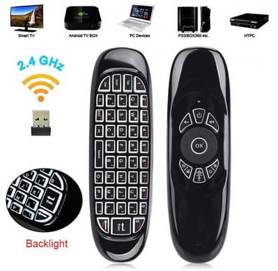 keyboard + air mouse 3in1 Android TV remote rechargeable 0326/4174/150