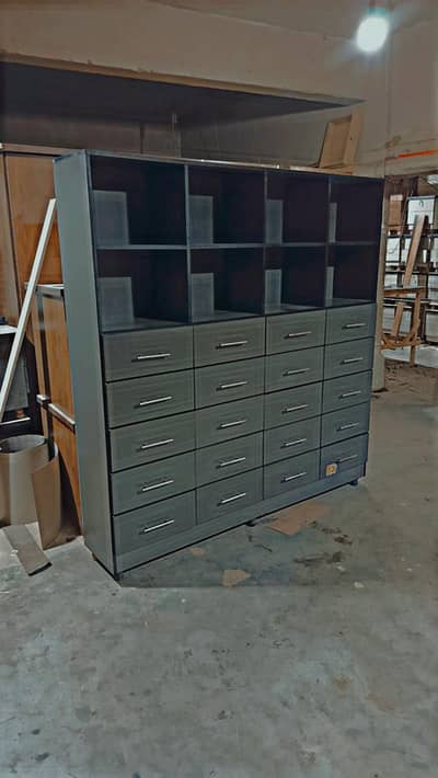 Rake and drawer