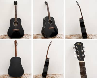 Introducing the Brand New Aria Acoustic Guitar —  Sleek Black Finish