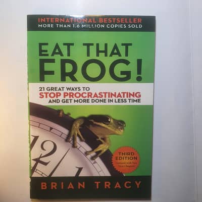 New English books | Eat that frog | 48 laws | master you mindset | Etc