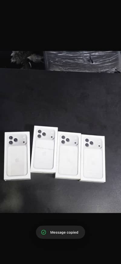 Apple iPhone 17 Pro Max duel e sim 256gb box pack