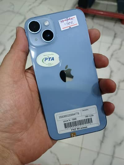 Apple iPhone 14 like new Pta Approved