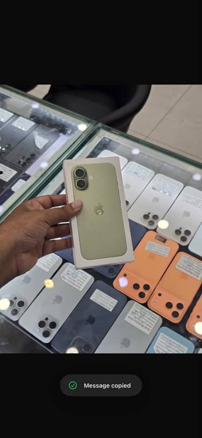 Apple iPhone 17 JV 512gb sage color box pack