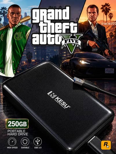 GTA 5 Game Full Modded Hard Drive