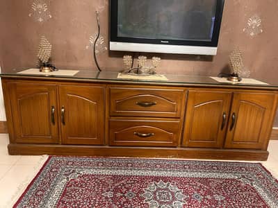 Diyar wood console