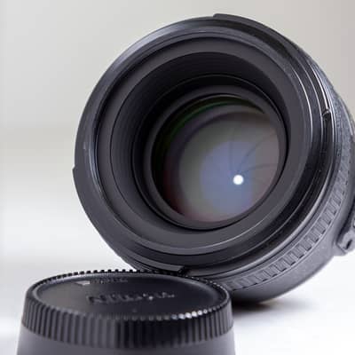 Nikon 50mm 1.8G & Nikon 50mm 1.4G Lens.