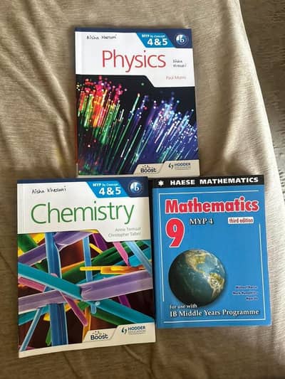IB MYP books
