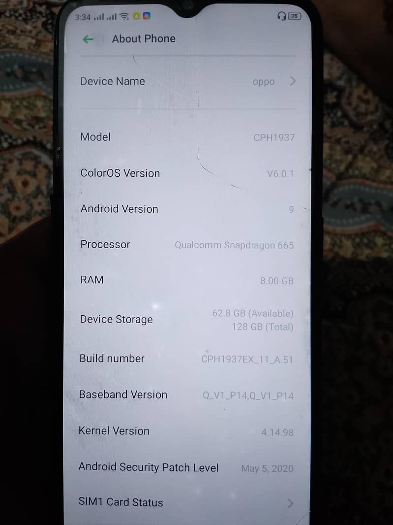 OPPO A9 5