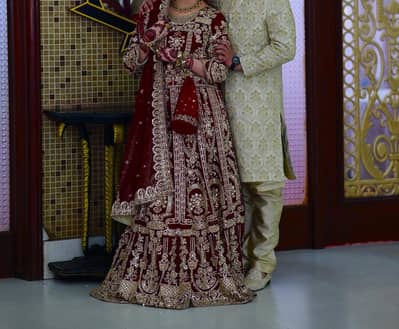 Bridal Lehnga From Pakeeza Cantt Sialkot