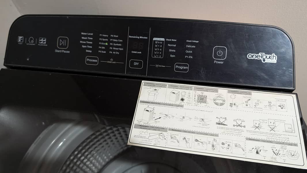 Haier washing machine fully automatic 1