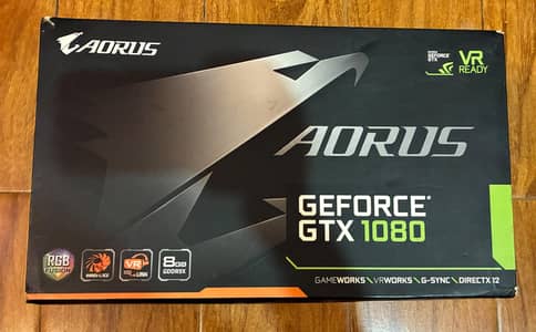 Gigabyte AORUS GTX 1080 8GB GDDR5X Triple Fan | Original Box